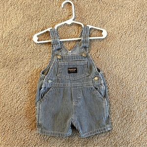 Osh Kosh B’Gosh Pinstripe Overall Shorts